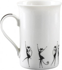 Кружка «Чёрные кошечки» - Фото 1