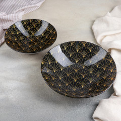 Набор тарелок «Золотое перо» - Фото 1