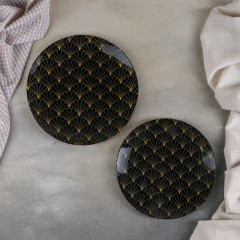 Набор тарелок «Золотое перо» - Фото 2