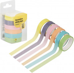 Набор клейких декоративных лент «Macaron» - Фото 2