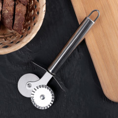 Нож для теста и пиццы «Металлик» - Фото 1