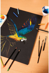 Скетчбук-альбом для смешанных техник «Noir» - Фото 5