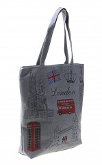 Сумка женская «London», цвет серый - Фото 2