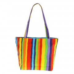 Сумка женская «Полоски» - Фото 2