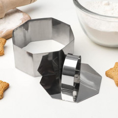 Форма для выкладки с прессом «Восьмиугольник» - Фото 2