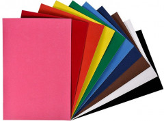 Картон цветной бархатный - Фото 1