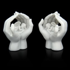 Сувенир «Ангелочек, спящий в ладошках» - Фото 1