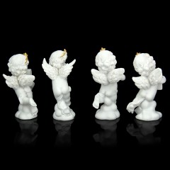 Сувенир «Ангелочек с буквой в золотом ободке», в ассортименте - Фото 1