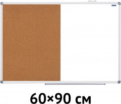 Доска магнитно-маркерная, пробковая - Фото 1