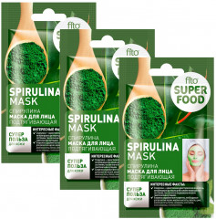Маска для лица подтягивающая «Спирулина» - Фото 2