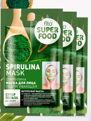 Маска для лица подтягивающая «Спирулина» - Фото 4