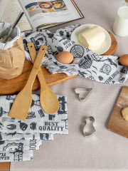 Комплект полотенец вафельных - Фото 4