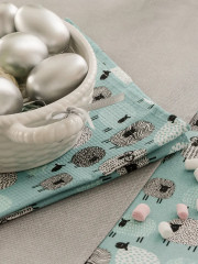 Комплект полотенец вафельных - Фото 7