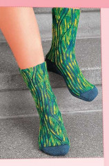 Оригинальные носочки. Новая техника. Вяжем спицами - Фото 2