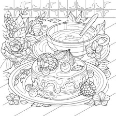 Раскраска-антистресс для работы маркерами. Обложка с кедами - Фото 4