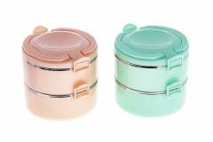 Ланч-бокс «Гленда», 2 тарелки, цвет в ассортименте - Фото 2