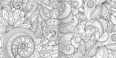 Раскраска для взрослых «Антистресс-терапия. Узоры» - Фото 1
