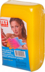 Губка для тела прямоугольная - Фото 1