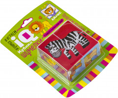 Умные кубики. Шумелки. Полосатая лошадка - Фото 2