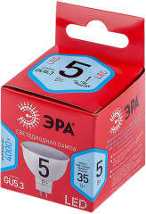 Лампа светодиодная Эра MR16-5W-840-GU5.3 R - Фото 1