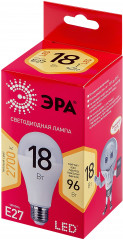 Лампа светодиодная Эра A65-18W-827-E27 R - Фото 2