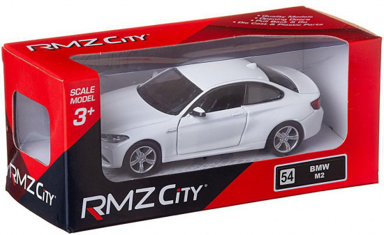 Машина металлическая «BMW M2 Coupe with Strip»