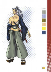 Скетчбук «Manga». Голубая с зеленым обложка - Фото 8