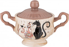 Сахарница с крышкой «Парижские коты» - Фото 1