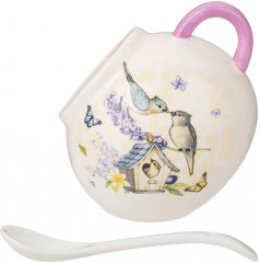 Солонка с ложкой «Прованс Лаванда» - Фото 1