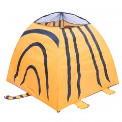 Игровая палатка «Тигр» с туннелем, цвет оранжевый - Фото 2