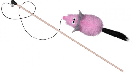 Дразнилка-мышь с хвостом из натуральной норки «Ариэти»