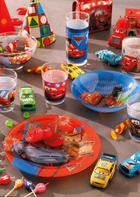 Тарелка Disney Cars 2 десертная, диаметр 19 см