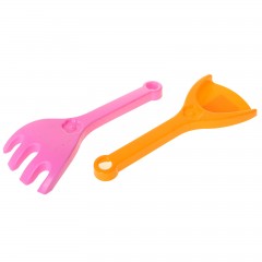 Набор лопатка с граблями «Цветочек» - Фото 5