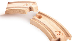 Элементы железной дороги «Закругленные короткие рельсы» - Фото 2