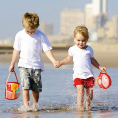 Ведерко- сумочка для пляжа складное «Рыбка» - Фото 4