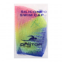 Шапочка для бассейна взрослая, цвет в ассортименте - Фото 1