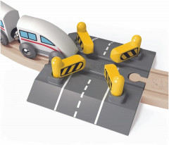 Элемент железной дороги «Переезд с 4 шлагбаумами» - Фото 1