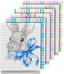 Набор полотенец вафельных - Фото 1