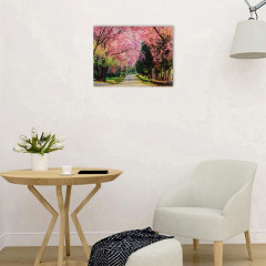 Картина на холсте «Аллея сакуры» - Фото 1