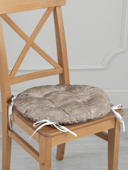 Подушка на стул с тафтингом - Фото 4