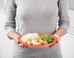 Блюдо с двойными стенками для микроволновой печи «M-Cuisine», оранжевое - Фото 2