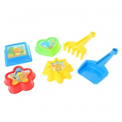 Песочный набор «Летний», 6 предметов - Фото 1