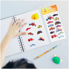 Наклейки гелевые «Машины» - Фото 3