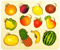 Рамка-вкладыш «Часть и целое. Фрукты» - Фото 1