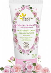 Крем для лица увлажняющий с экстрактом розы - Фото 1