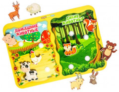 Сортер «Какая разница?Домашние и дикие животные» - Фото 4