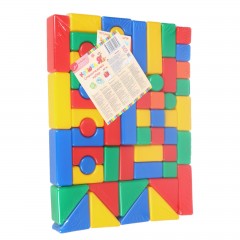 Строительный набор, 60 элементов 4х4 см - Фото 2