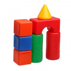 Строительный набор, 21 элемент 6х6 см - Фото 3