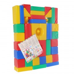 Строительный набор, 41 элемент 6х6 см - Фото 1