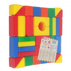 Строительный набор, 36 элементов 6х6 см - Фото 2